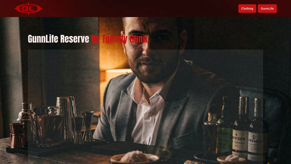 Homepage preview of GunnLife Reserve